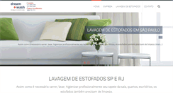 Desktop Screenshot of lavagemdeestofados.com.br